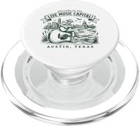 Bienvenido a la Capital de la música en Vivo Austin City Texas PopSockets PopGrip para MagSafe