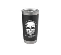 Bienvenido a la isla de Galveston Vaso térmico de acero inoxidable de doble pared