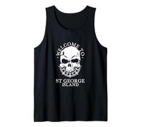 Bienvenido a la Isla de San Jorge Camiseta sin Mangas