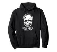 Bienvenido a la Isla de San José Sudadera con Capucha