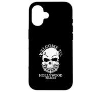 Bienvenido a la Playa de Hollywood Carcasa para iPhone 16