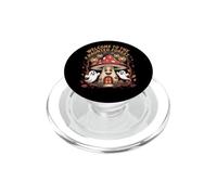 Bienvenido a la Seta del Bosque embrujado, Dibujos Animados Retro PopSockets PopGrip para MagSafe