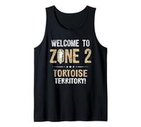 Bienvenido A La Zona 2: Territorio Tortuga Cardio Zona 2 Camiseta sin Mangas