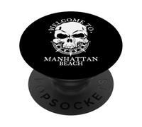 Bienvenido a Manhattan Beach PopSockets PopGrip Adhesivo