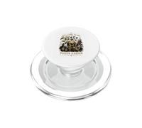 Bienvenido a mi jardín venenoso | Cráneo botánico Vintage PopSockets PopGrip para MagSafe
