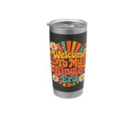 Bienvenido a mi soltero divorcio divertido Vaso térmico de acero inoxidable de doble pared