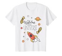 Bienvenido a mi Universo Aventura Espacial Cumpleaños Camiseta