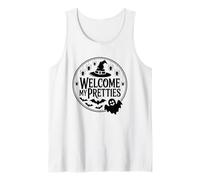 Bienvenido a My Pretties Halloween Witch Fun Camiseta sin Mangas