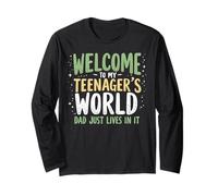 Bienvenido a My Teenager's World Dad Just Lives in It Teen Dad Manga Larga