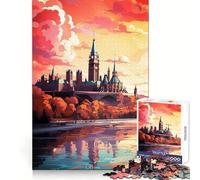 Bienvenido a Ottawa Rompecabezas de 1000 Piezas para Adolescentes Estimula la lógica, Divierte tu Tiempo Libre, Corte preciso, (38x26cm)