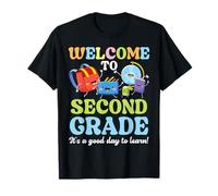 Bienvenido a Segundo Grado, es un Buen día para Aprender a los Estudiantes Camiseta