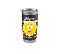 Bienvenido a Sunny Parma Funny Community Pride Sarcastic Vaso térmico de acero inoxidable de doble pared