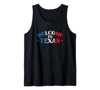 Bienvenido a Texas US State of The USA Camiseta sin Mangas