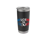 Bienvenido a Texas US State of the USA Vaso térmico de acero inoxidable de doble pared