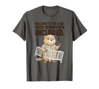 Bienvenido al Club. Privación del sueño Club de Humor para nuevos Padres Camiseta