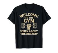 Bienvenido al gimnasio: motivación divertida para el entrenamiento de ruptura Camiseta