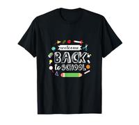 Bienvenido al maestro de materiales escolares de regreso a clases Camiseta
