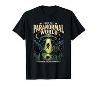 Bienvenido al Mundo Paranormal Cryptid UFO Mystery Realm Camiseta
