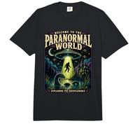 Bienvenido al Mundo Paranormal Cryptid UFO Mystery Realm Comfort Colors Adult Heavyweight T-Shirt