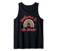 Bienvenido al primer día del maestro de sexto grado de regreso a clases Camiseta sin Mangas