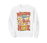 Bienvenido de Nuevo, me Alegro de Que estés aquí, Profesor de Regreso a Clases Sudadera