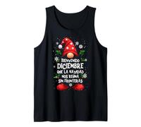 Bienvenido Diciembre: Que La Navidad Nos Reúna Camiseta sin Mangas