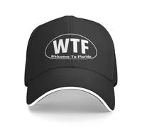 Bienvenidos a Florida WTF Baseball Bonne, Snap Back Hat Hat, Femenino Sombrero de Juego de Hombres