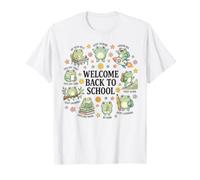 Bienvenidos a la Escuela Frogs Treacher Principal Estudiantes Camiseta