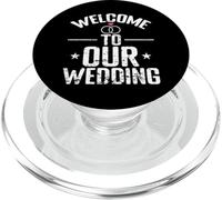 Bienvenidos a Nuestra Boda PopSockets PopGrip para MagSafe