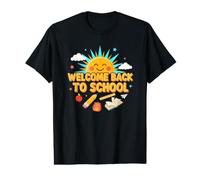 BIENVENIDOS DE Vuelta A LA Escuela Camiseta gráfica económica