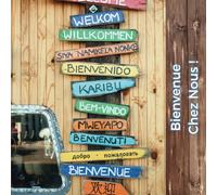 Bienvenue Chez Nous !: Livre d'or pour Chambre d'Hôte, Gîte, Hôtel, Location Saisonnière, Vacance Airbnb à la Campagne, Montagne, Bord de Mer | Livret ... type d'Hébergement Touristique | 100 Pages