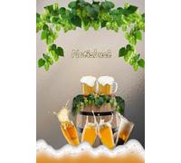 Bier Notizbuch Bierliebhaber Taschenbuch Biertrinker Tagebuch Liebhaber von Bier Hopfen und Malz Geschenkidee Bierbrauer Biergarten Bierverkostung ... Brauerei Biersorten Braumeister 03C06