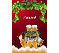 Bier Notizbuch Bierliebhaber Taschenbuch Biertrinker Tagebuch Liebhaber von Bier Hopfen und Malz Geschenkidee Bierbrauer Biergarten Bierverkostung ... Brauerei Biersorten Braumeister 03C16