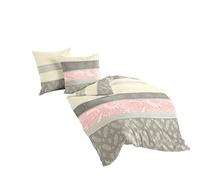 Bierbaum 4972 06 - Ropa de Cama, algodón, Rosa, 155 x 220