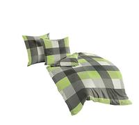 Bierbaum 6452 07 Ropa de Cama, algodón, Kiwi, 135 x 200