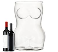 Bierkrug, Große Biergläser - Bierkrug Trinkgläser,Sexy Bierkrüge In Körperform, Pub-Trinkbecher, Bierbecher, Cocktailglas-, Spülmaschinen- Und Gefriergeeignet