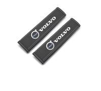 BIESL 2 Piezas Almohadillas de Cinturón para Volvo V50 2004-2012, Soporte La Cabeza y el Cuello Adultos Almohadilla Cinturon Coche Cómodas Durante Viajes