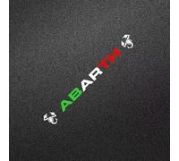 BIESL Adhesivo para Parabrisas Delantero para Abarth 500 595 695 Coppa Coppone, Autoadhesiva Etiqueta Engomada de La Etiqueta del Parabrisas Decoración de Estilo,A