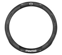 BIESL Funda Volante Coche para Mazda 3 2006-2011 2011-2024, Antideslizante Transpirable EláStica Funda Volante Coches Decoracion Accesorios Ideas Regalos