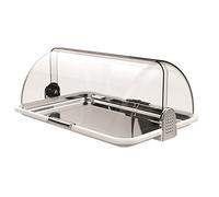 BIESSE L 178/33VAS - CASA Classica Panera Grande con Bandeja en Acero INOX, Blanco, 44.2x31.5x19.5 cm