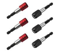 Biesta De Conexión Magnética De 6 Piezas, Biela Desmontable, Accesorios De Herramientas Eléctricas, Suministros De Taladros Eléctricos.