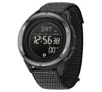BIEWO Reloj deportivo militar para hombre, relojes tácticos digitales, resistente al agua 5 ATM, fitness con brújula, metrónomo, calorías, pasos, cronómetro