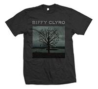 Biffy Clyro - Biffy Clyro Biffy Clyro Chanderlier - Camiseta con manga corta para hombre, Black, Small