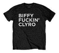 Biffy Clyro Men's BCTS05MB04 T-Shirt, Black, XL