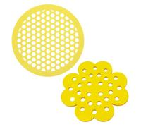 BIFHIG 2 Piezas De Estación De Agua Potable, Isla De Abejas Flotantes, Fabricante De Agua Potable De Insectos, Herramienta De Decoración Al Aire Libre.