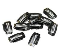 BIFULL Clips Extensiones Negros 50 UDS, Estandar