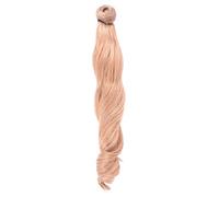 BIFULL COLETA RIZADA MECHAS 50CM Mod 27-613 Claro/Rubio Platino Natural, Negro, Estandar