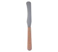 BIFULL ESPATULA Cera Mango Madera Acero INOX EXTEN 01, Negro, Estandar