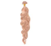 BIFULL Extension 50CM RIZADA MECHAS Mod 27-613 Claro/Rubio Platino Natural, Negro, Estandar