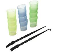 BIFULL KIT 12 VASOS DE TINTE + 2 PALETINAS